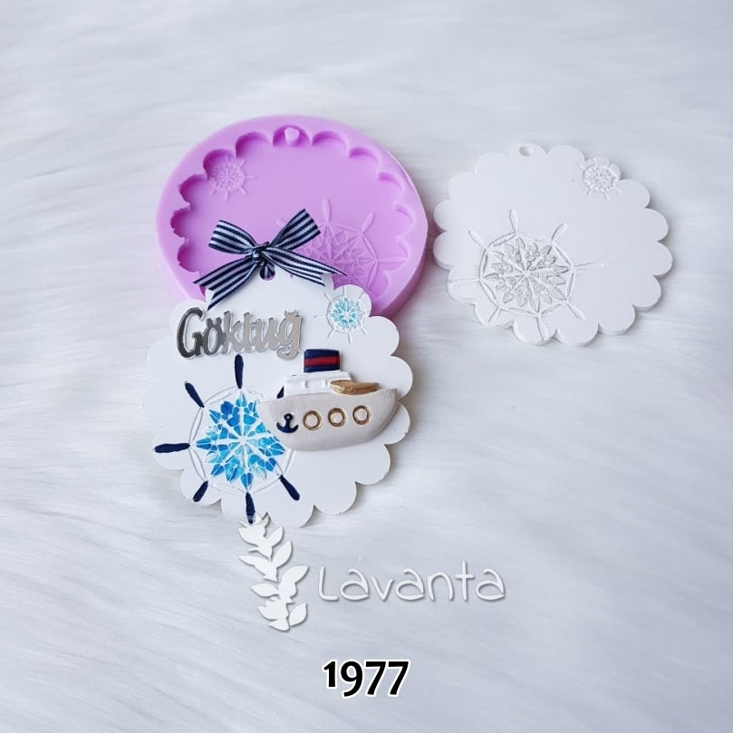 Dümen İşlemeli Tabanlık Silikon Kalıbı