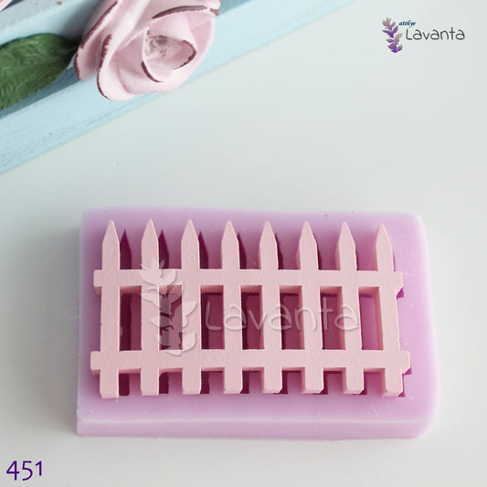 Düz Çit Silikon Kalıbı