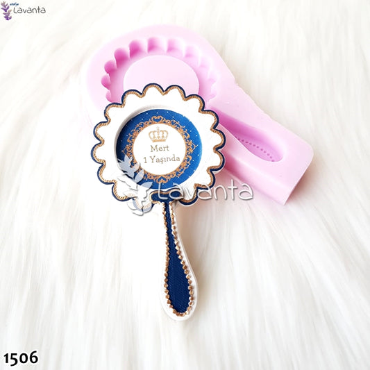 El Aynası Çerçeve Silikon Kalıbı