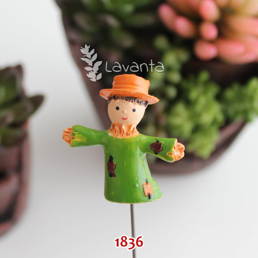 Erkek Korkuluk Saksı Süsü Kalıbı