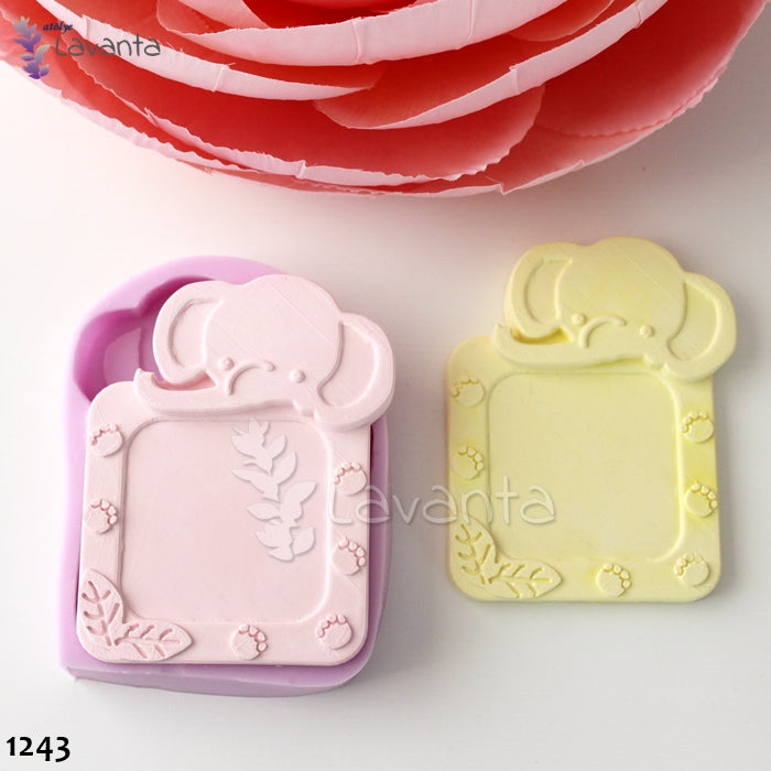 Filli Kare Çerçeve Silikon Kalıbı