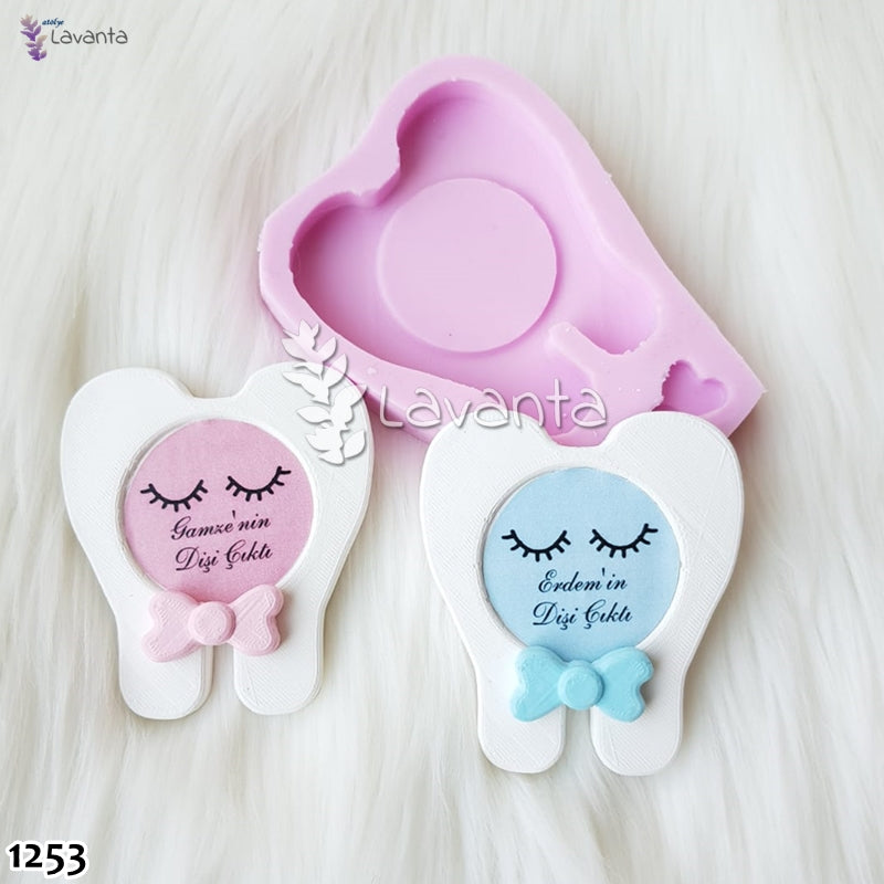 Fiyonklu Diş Çerçeve Silikon Kalıbı