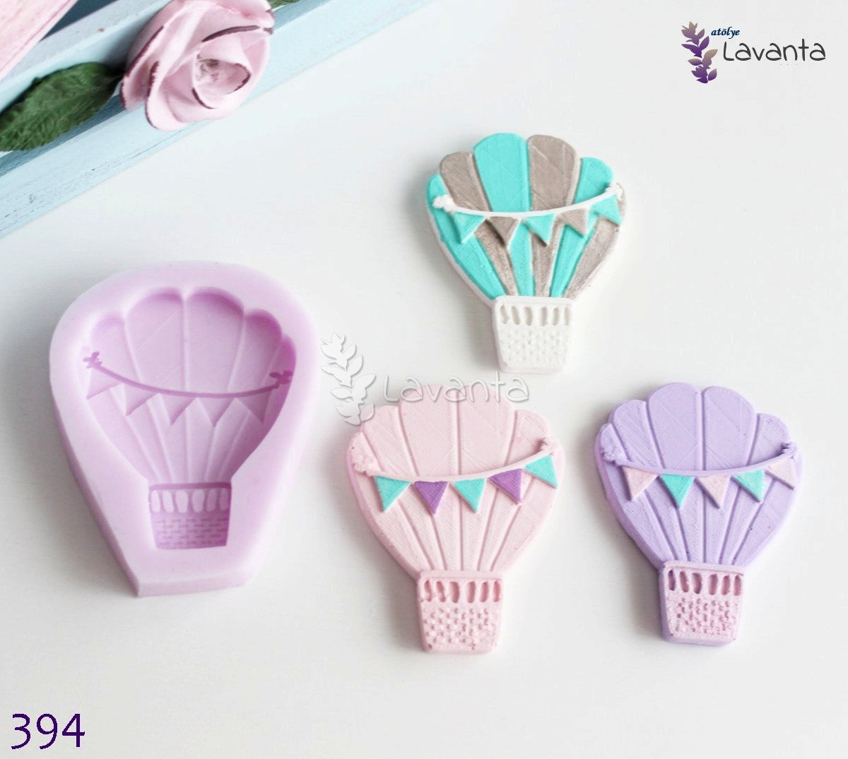 Flama Uçan Balon Silikon Kalıbı