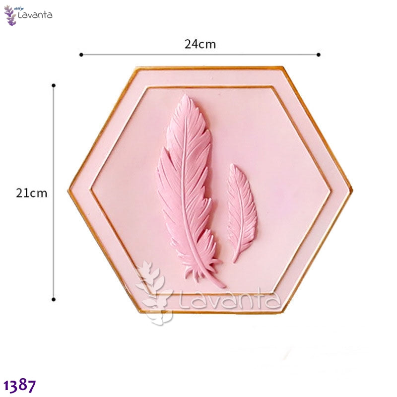 Flamingo Duvar Panosu Silikon Kalıbı