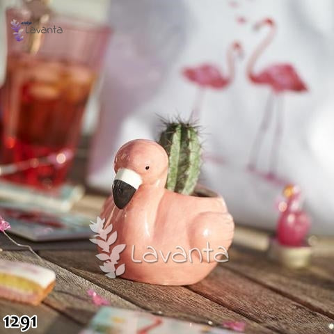 Flamingo Saksı Silikon Kalıbı
