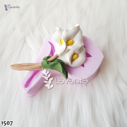 Gala Çiçeği Prizlik ve Pano Süsü Silikon Kalıbı