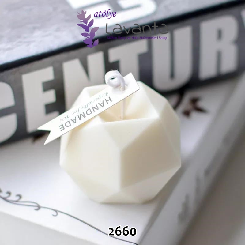 Geometrik Mum Kalıbı