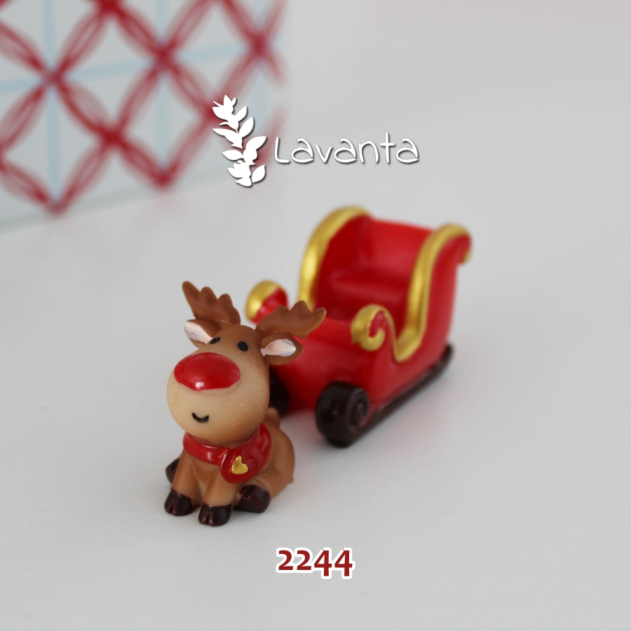 Geyik ve Yılbaşı Kızağı Silikon Kalıpları