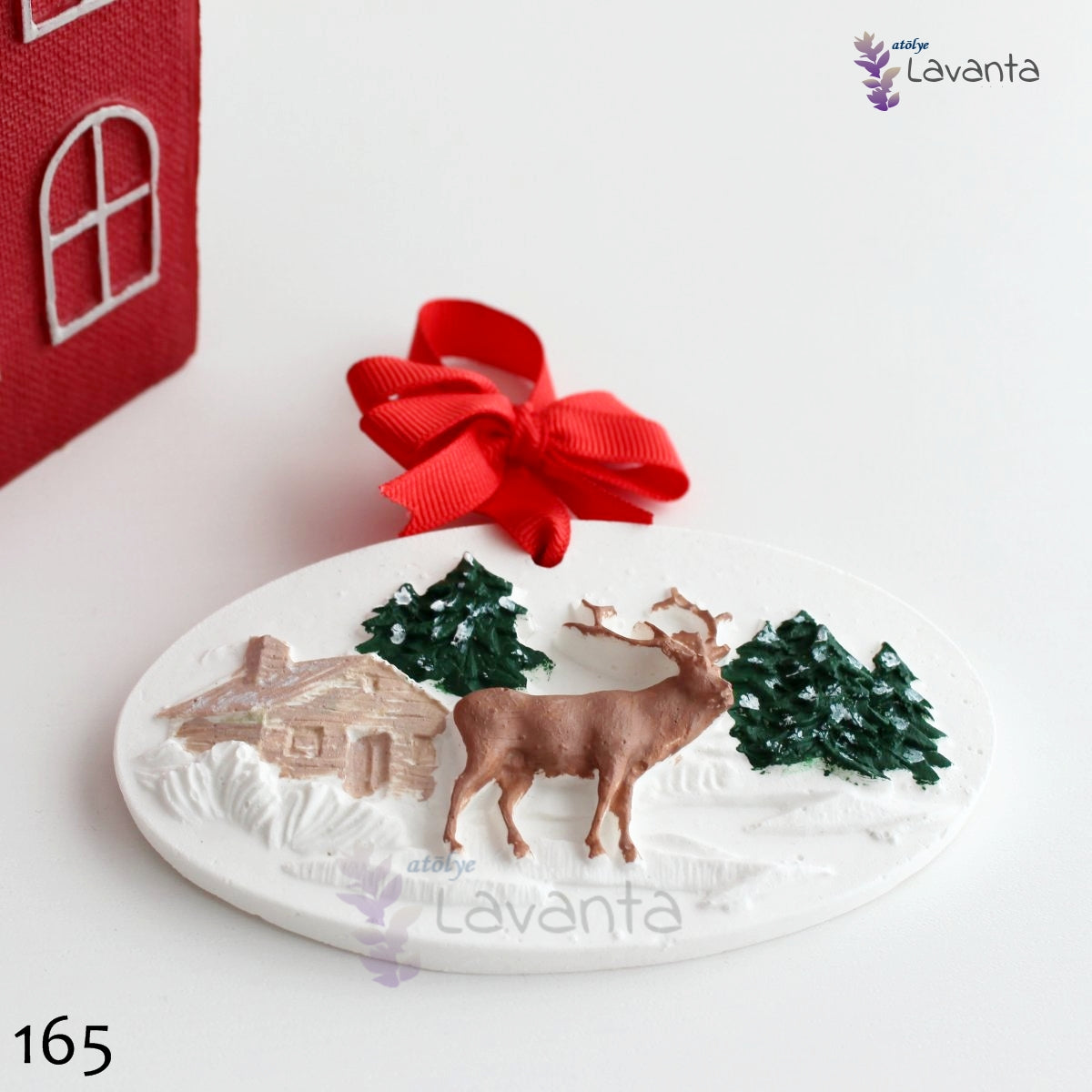 Geyikli Yılbaşı Silikon Kalıbı