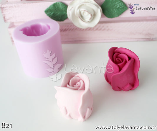 Gonca Gül Silikon Kalıbı