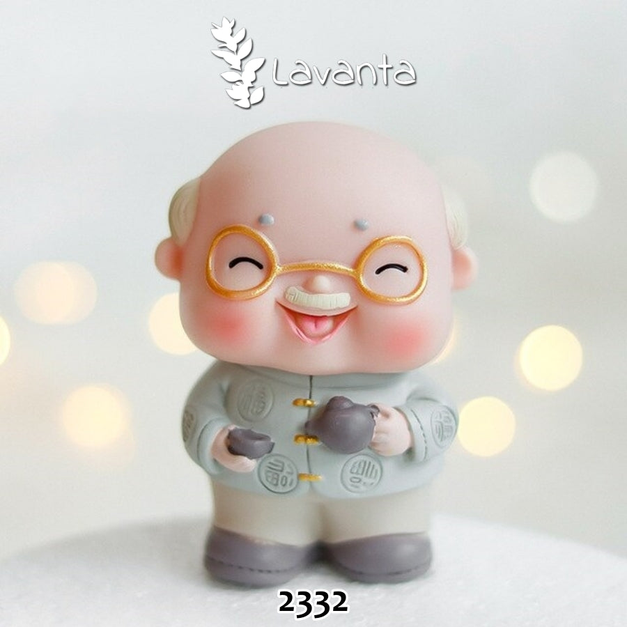 Gözlüklü Dede Silikon Kalıbı