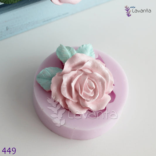 Gül Kokulu Taş Silikon Kalıbı