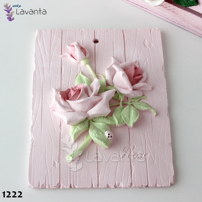 Güllü Pano Silikon Kalıbı