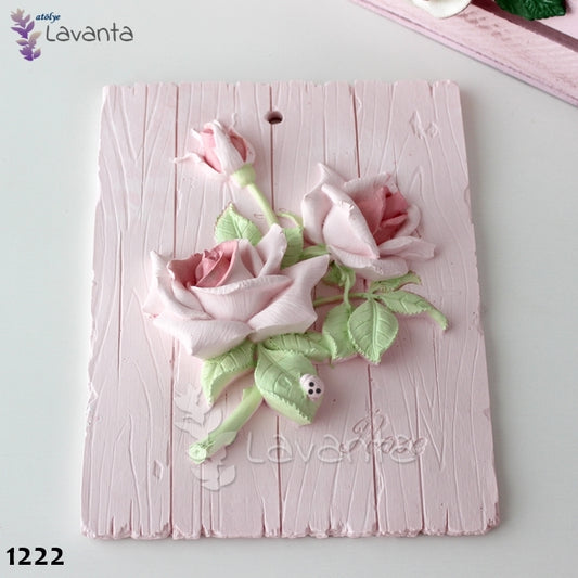 Güllü Pano Silikon Kalıbı