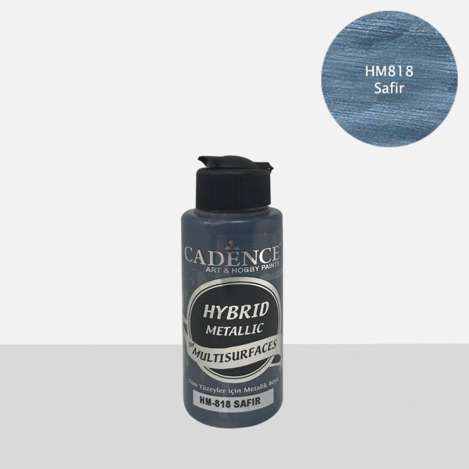 HM818 Metalik Safir - Multisurfaces 120ml