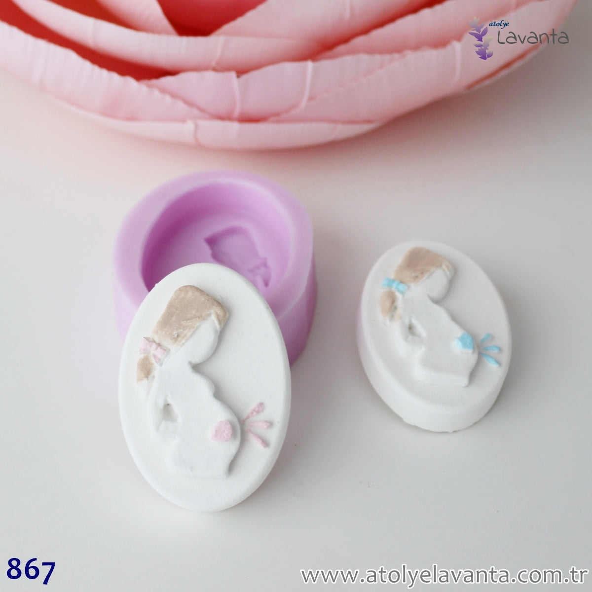 Hamile Kadın Silikon Kalıbı