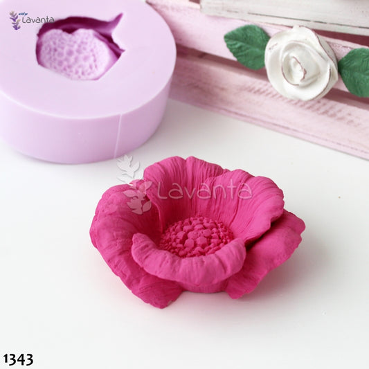 Japon Gülü Silikon Kalıbı