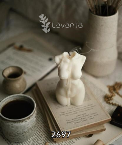 Kadın Silueti Mum Kalıbı