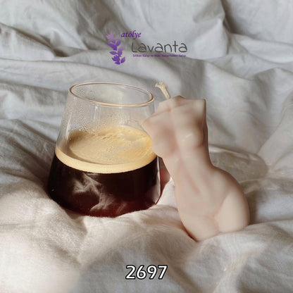 Kadın Silueti Mum Kalıbı