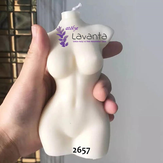 Kadın Vücudu Mum Kalıbı
