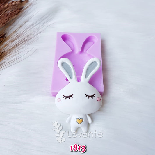 Kalpli Tavşan Pano Kokulu Taş Kalıbı