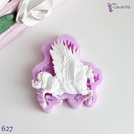 Kanatlı At Silikon Kalıbı