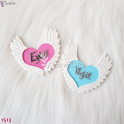 Kanatlı Kalp Tabanlık Silikon Kalıbı