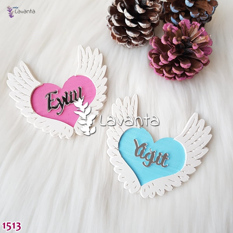 Kanatlı Kalp Tabanlık Silikon Kalıbı