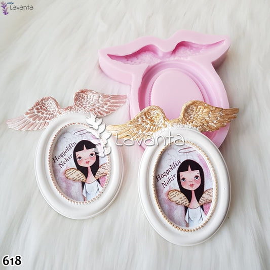 Kanatlı Çerçeve Silikon Kalıbı