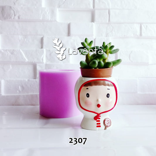 Kapüşonlu Erkek Saksı Kalıbı