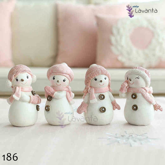 Kardan Kızlar Dörtlü Set Silikon Kalıbı