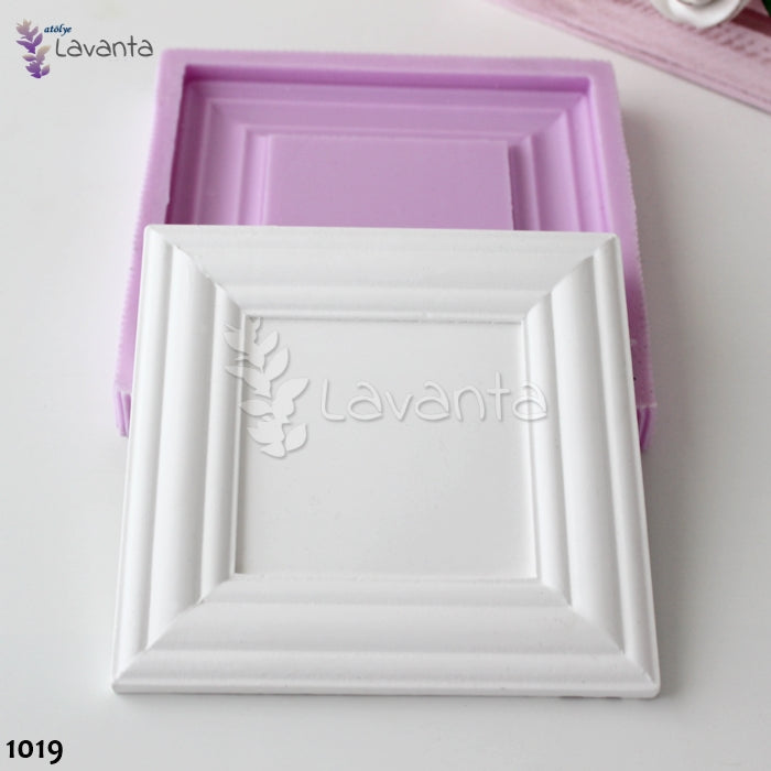 Kare Çerçeve Silikon Kalıbı