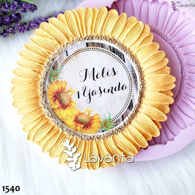 Kasımpatı Çerçeve Silikon Kalıbı