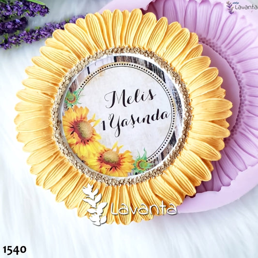 Kasımpatı Çerçeve Silikon Kalıbı