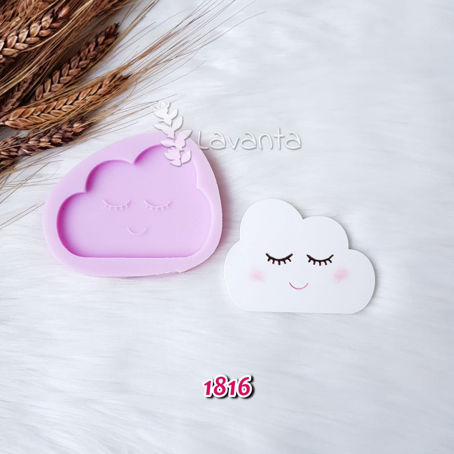 Kirpik Detaylı Bulut Kokulu Taş Kalıbı