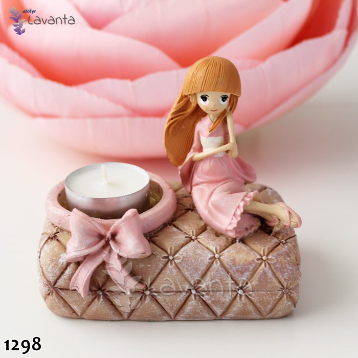 Kızlı Mumluk Silikon Kalıbı