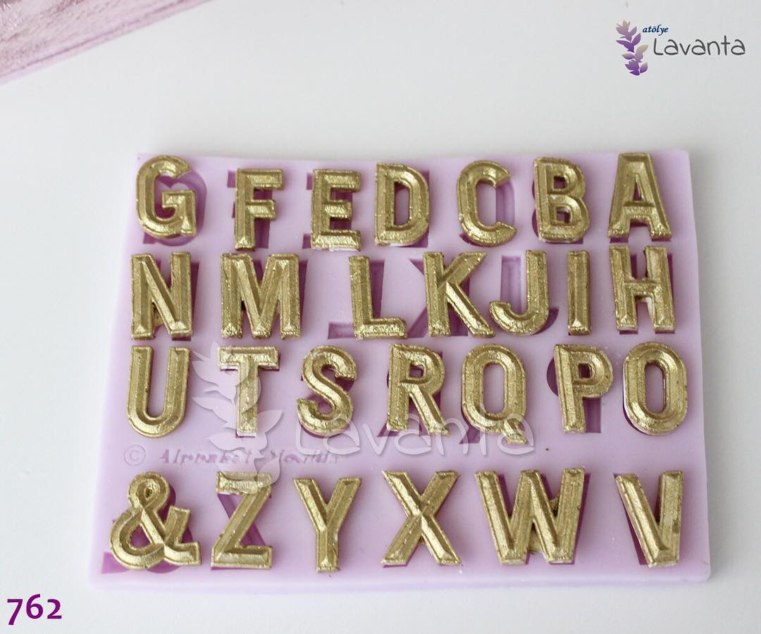 Klasik Harfler Silikon Kalıbı