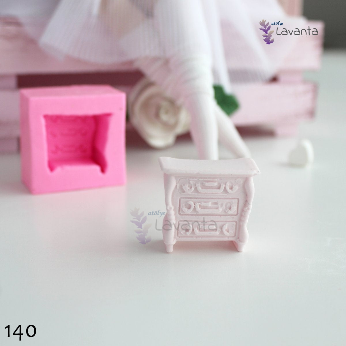 Mini Komidin Silikon Kalıbı