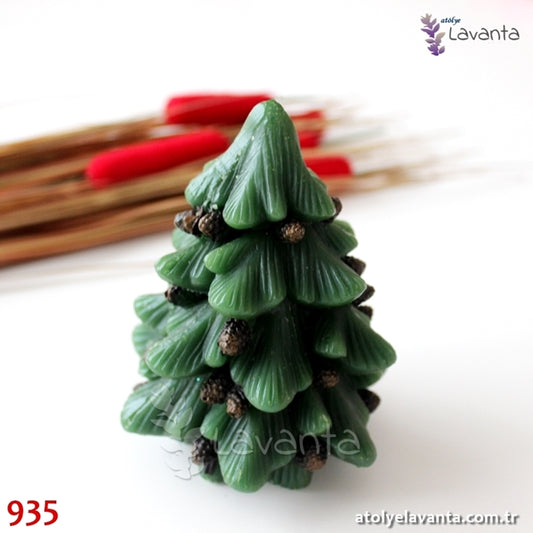 Kozalaklı Çam Ağacı Silikon Kalıbı