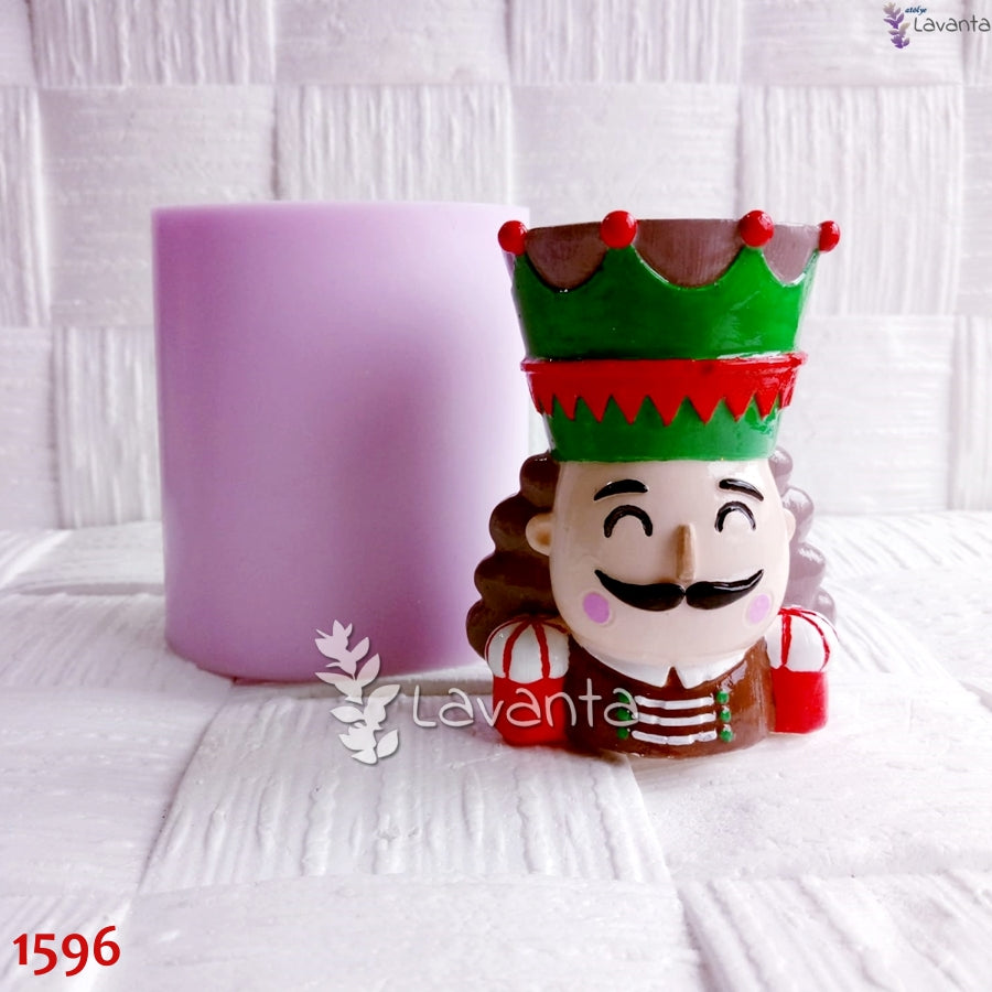 Kral Saksı Silikon Kalıbı