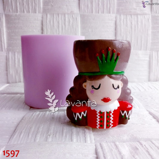 Kraliçe Saksı Silikon Kalıbı