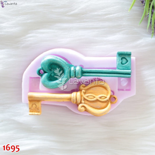 Küçük Anahtarlar Silikon Kalıbı