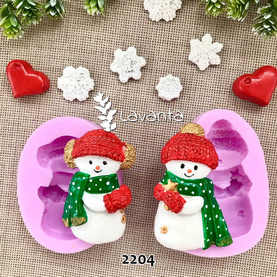 Küçük Kardan Sevgililer Kalıbı