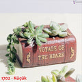 Küçük Kitap Sukulent Saksı Kalıbı