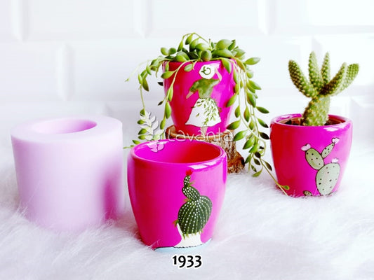 Küçük Sukulent Saksı Silikon Kalıbı