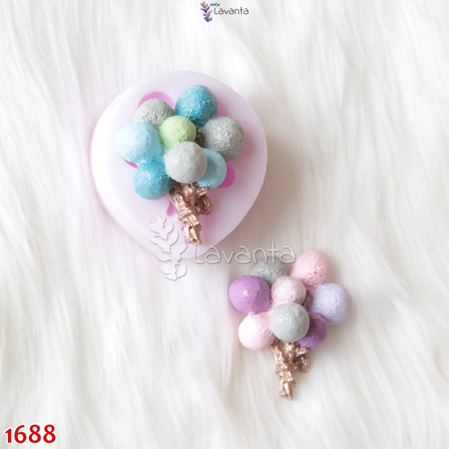 Küçük Çoklu Balonlar Silikon Kalıbı