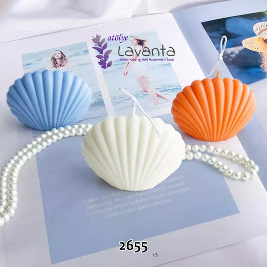 Küçük İstiridye Mum Kalıbı