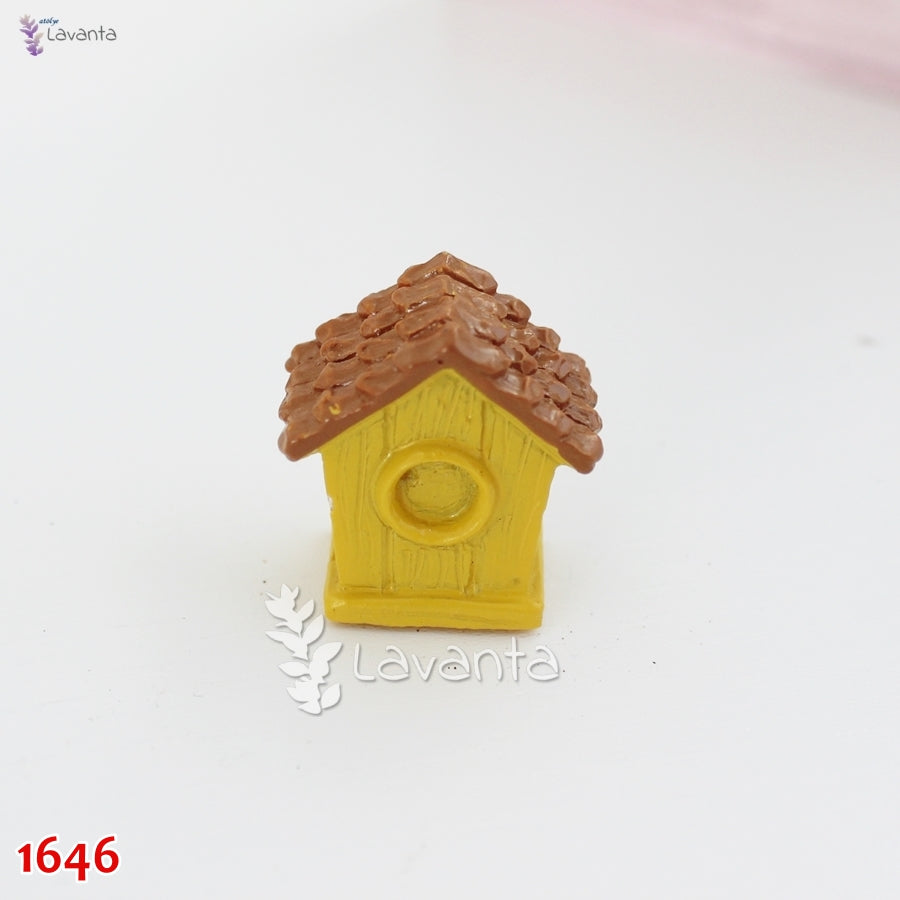 Kuş Yuvası Saksı Süsü Kalıbı