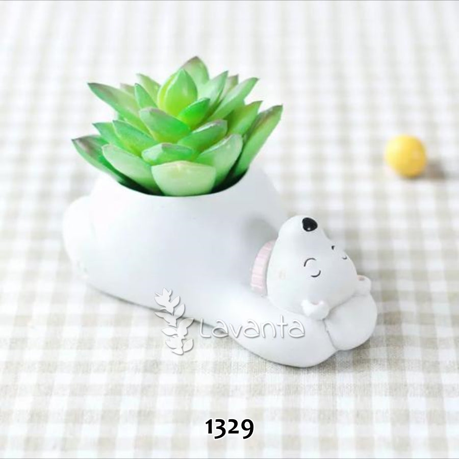 Kutup Ayısı Saksı Silikon Kalıbı