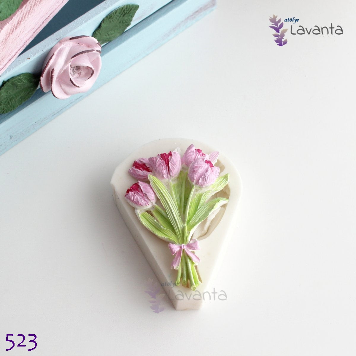 Lale Buketi Silikon Kalıbı